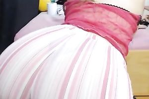 Awesome dilettante GF of my buddy twerks her marvelous large gazoo