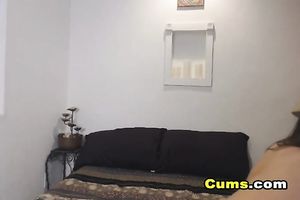 Naughty Brunette Babe Toys Pussy until Dripping Wet