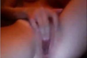 I love tickling and spooning my lovely soaked slit each evening