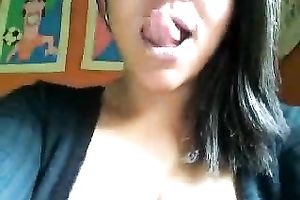 Sweet agreeable natural scoops of a perverted brunette milf