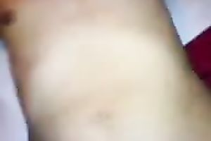 My slender Asian playgirl receives her constricted bawdy cleft screwed on livecam