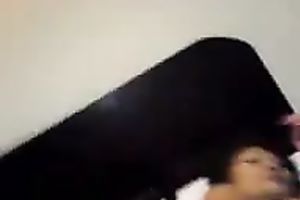 My slender Asian playgirl receives her constricted bawdy cleft screwed on livecam