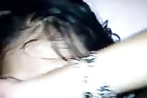 My slender Asian playgirl receives her constricted bawdy cleft screwed on livecam