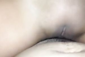 Torrid amateur wife of my buddy was jerking off his ramrod a bit