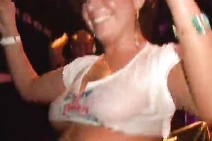 Lot of moist stunning bitches flash their beautiful bodies
