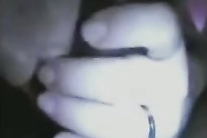 White slut sucks my BBC with great enthusiasm and unbridled excitement