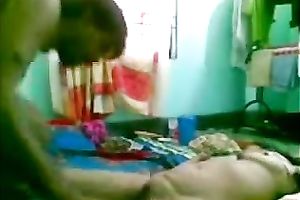 Kinky large bottomed Indian housewife was riding unyielding shlong on top