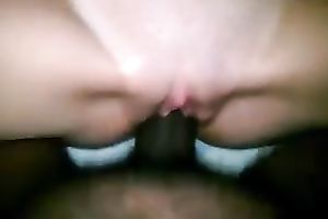 Well hung dark stud bonks my juicy constricted muff in a missionary position