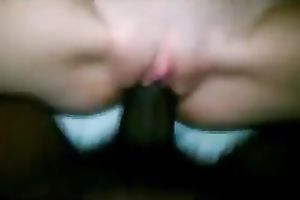 Well hung dark stud bonks my juicy constricted muff in a missionary position