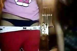 Me and my lovely girlfriend go wild on a web camera