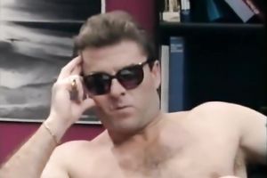 Vintage sex scenes compilation with bootyful frunette and thin wench