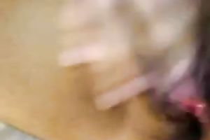 Hot dilettante brunette cutie on cam flashed her vagina