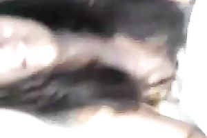 Hot dilettante brunette cutie on cam flashed her vagina