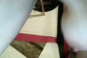 Short haired golden-haired slutwife shows me her titties and a-hole