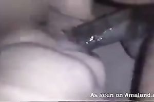 My dark boyfriend with majestic rod stretches me another time