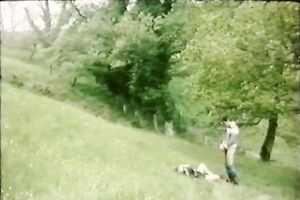 The nature is the great place to have sex for this couple