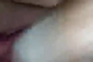 Fisted in her recent and all moist itchy bawdy cleft using gloves