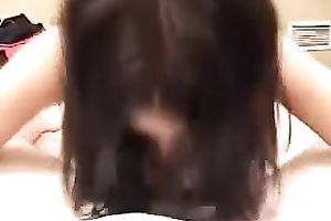 Cum loving cute bulky teen gives head and takes facial