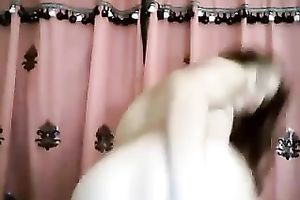 Wondrous black haired horny mother I'd like to fuck was fingering her own love tunnel for me