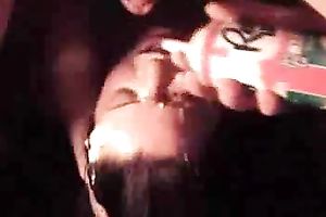 I sprayed whipped semen on my GF's face and throatfucked her