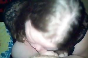 Chubby usual looking fatty enjoys engulfing my buddy's lollicock