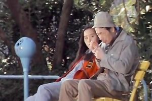 Japanese honey loved to receive her muff gangbanged hard