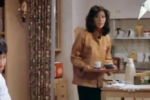 Japanese honey loved to receive her muff gangbanged hard