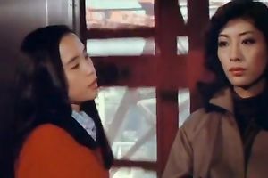 Japanese honey loved to receive her muff gangbanged hard