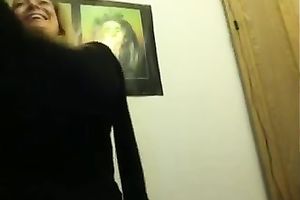 Two spoiled British legal age teenager showing their boobies on cam