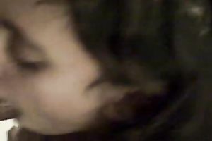 Curry flavored Indian college honey blows my BBC and receives mouthful