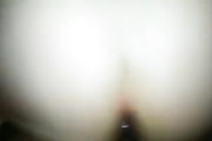 Tattooed pale skin chunky ass pounded from behind on web camera