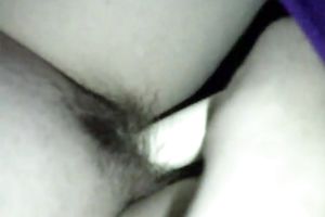 Pulling down my hose and enchanting myself with a sextoy