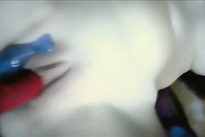 Nerdy glamorous and fascinating dilettante dark brown black cock sluts was fucking with some toys