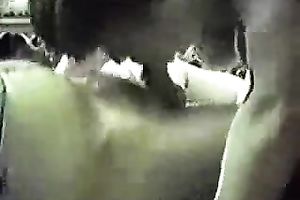 Beautiful and fat Mexican brunette giving oral-job