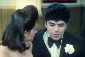 Sweet and delicious breasty brunette hair hottie with her buddy