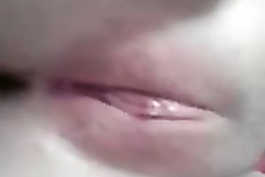 Poking my Russian taut vagina with a sharpie on intimate movie scene