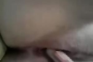 Poking my Russian taut vagina with a sharpie on intimate movie scene