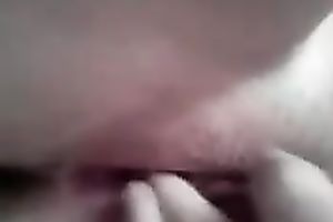 Poking my Russian taut vagina with a sharpie on intimate movie scene