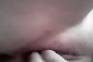 Poking my Russian taut vagina with a sharpie on intimate movie scene