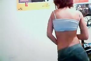 Slutty and dirty bitch with priceless body shows me her body