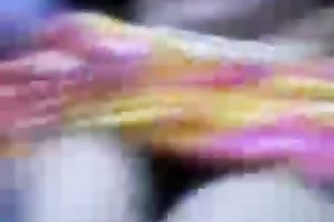 Giggling quite charming and natural Hindu brunette hair flashes her boobies