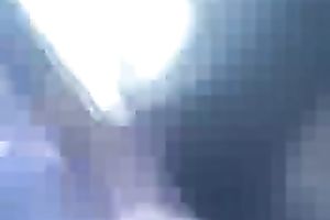 Giggling quite charming and natural Hindu brunette hair flashes her boobies