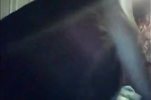 Curly haired cute and hilarious web camera white wife exposed her large boobies