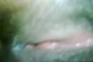 Big dark cock of my boyfriend permeates my moist bawdy cleft