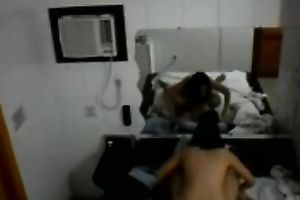 Hot and slutty Desi pair having ardent sex in the hotel room