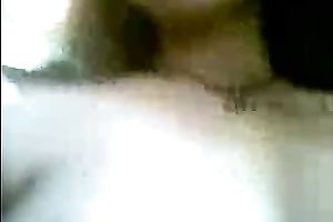 Cute shaggy haired Desi gal flashed her meatballs during the time that stripping on camera