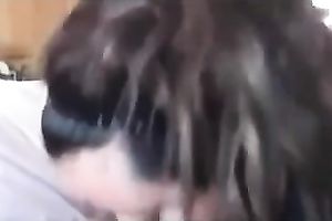 Just my agreeable playful cutie gobbling my powerful pole