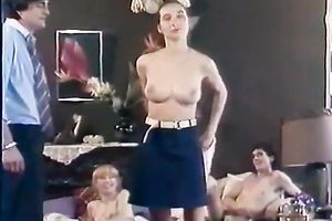 Sweet and breasty brunette hair white chick likes receiving carpet munch