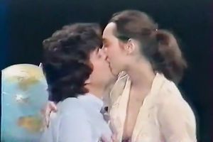 Sweet and breasty brunette hair white chick likes receiving carpet munch