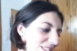 Torrid slender wench with unattractive tits was willing for nonstop irrumation pleasures